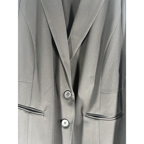 Torrid Studio Luxe Long Line Blazer • Black • Size 5X - Picture 9 of 10